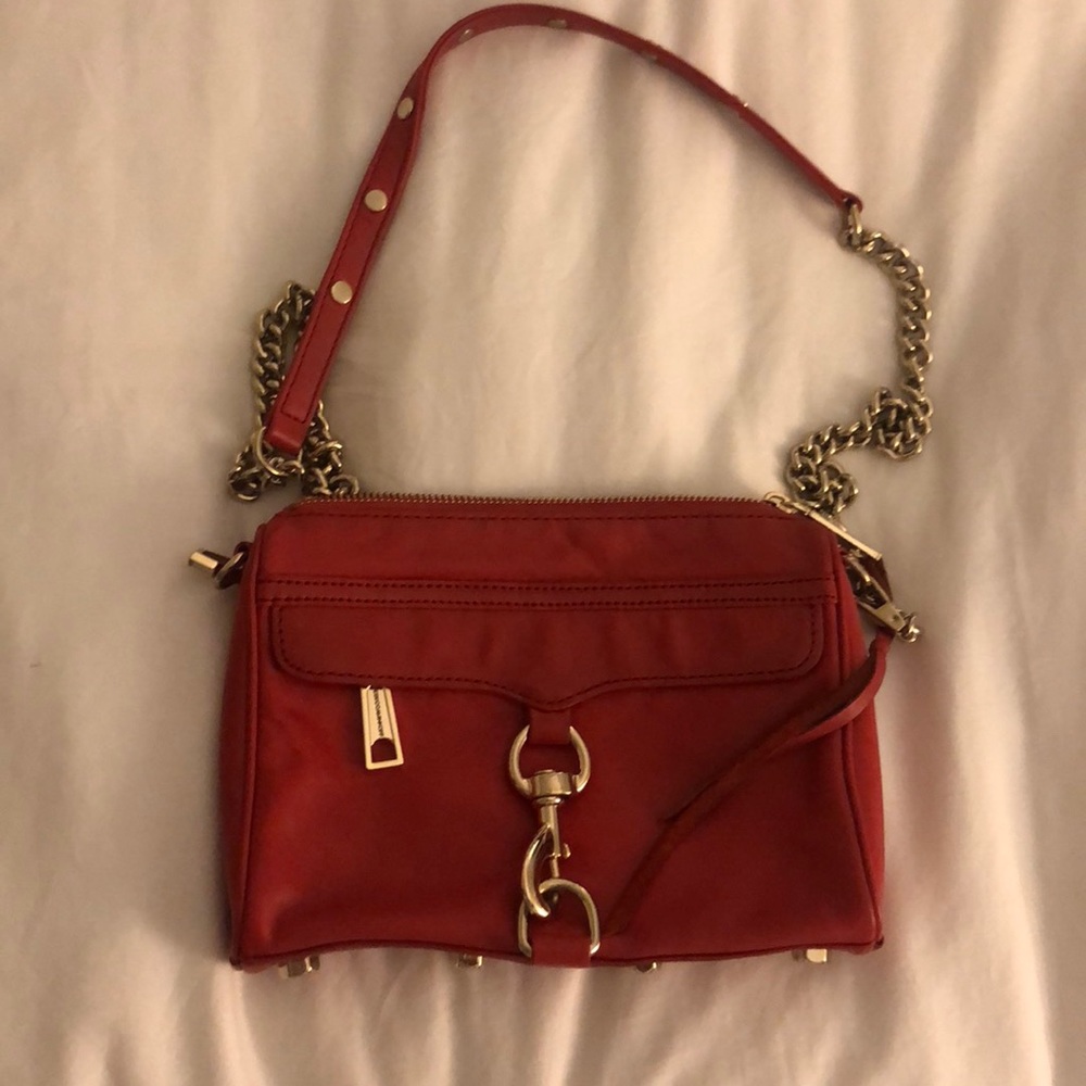 Rebecca Minkoff Mini M.A.C. Red Crossbody